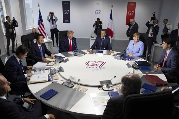 Một hội nghị của nhóm G7 hồi năm 2019.