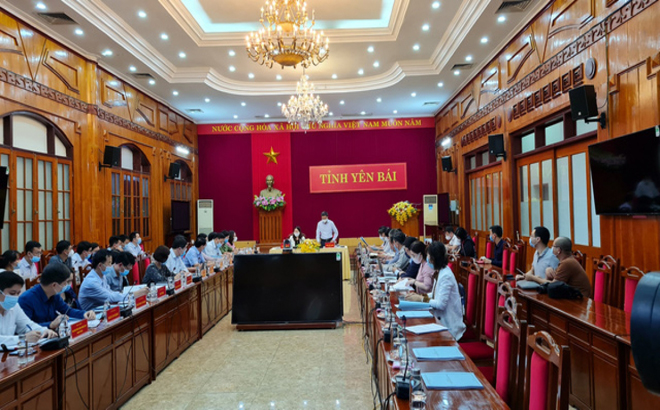 Đoàn công tác Bộ Y tế làm việc tại tỉnh Yên Bái