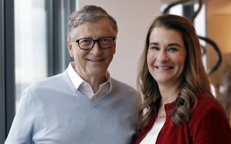 Vợ chồng tỷ phú Bill Gates.