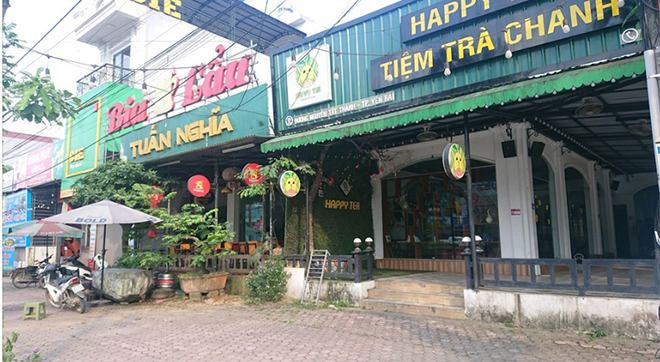 Nhiều quán ăn trên địa bàn thành phố Yên Bái đã chủ động dừng hoạt động từ khi thành phố thực hiện giãn cách xã hội nơi công cộng từ ngày 3/5.