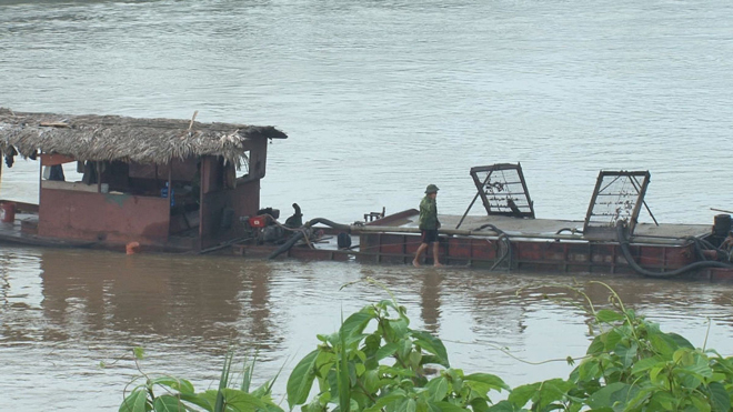 Huyện Văn Yên tăng cường kiểm tra, xử lý về lĩnh vực khoáng sản.