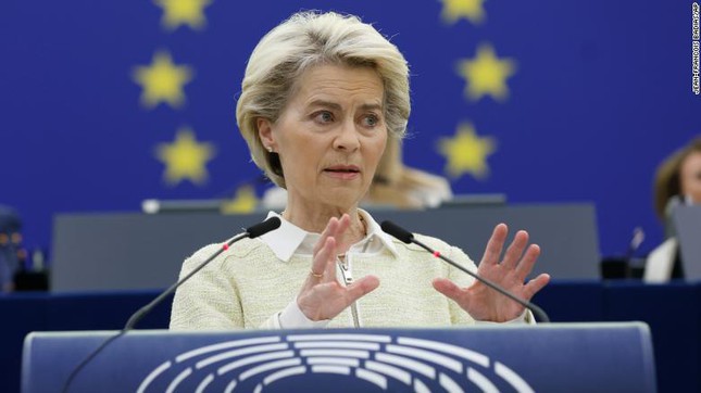 Chủ tịch Ủy ban châu Âu Ursula von der Leyen.