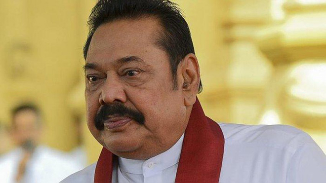 Thủ tướng Sri Lanka Mahinda Rajapaksa.