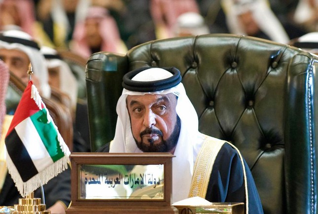 Tổng thống UAE Sheikh Khalifa Bin Zayed Al Nahyan.