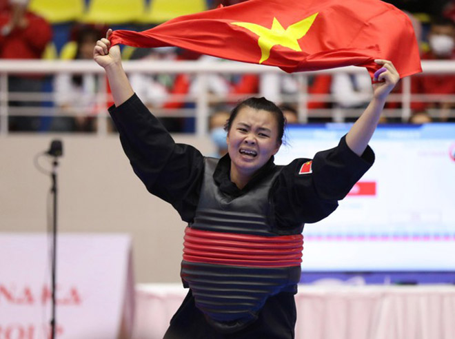 Thu Nghĩa giành HCV SEA Games đầu tiên trong sự nghiệp.