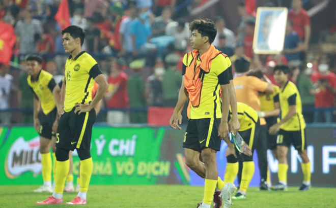 U23 Malaysia thất thần sau thất bại