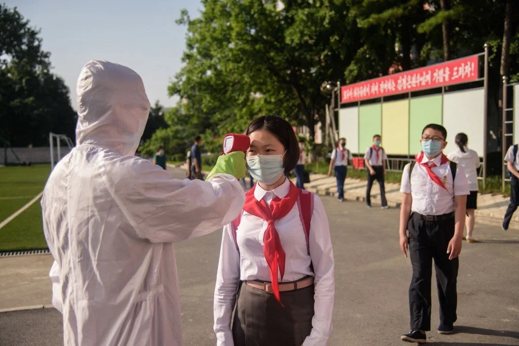 Triều Tiên đang từng bước kiểm soát được đại dịch Covid-19. (Nguồn: Getty)