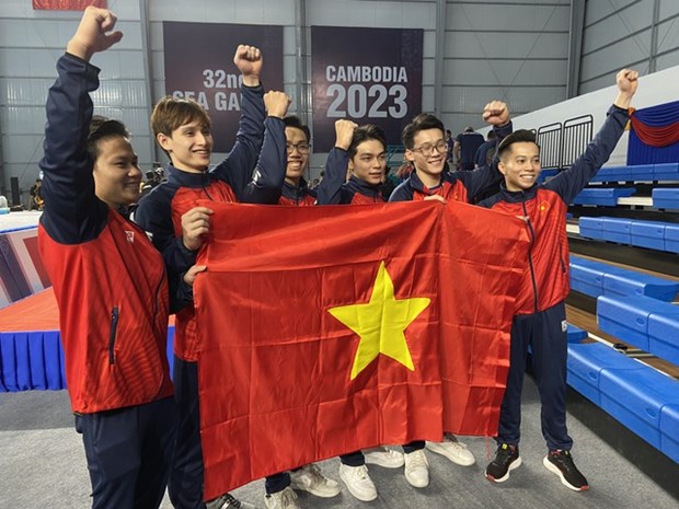 Đội tuyển Thể dục Dụng cụ Việt Nam giành HCV.