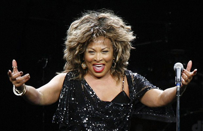 Tina Turner - ca sỹ được mệnh danh là Nữ hoàng Rock and Roll.