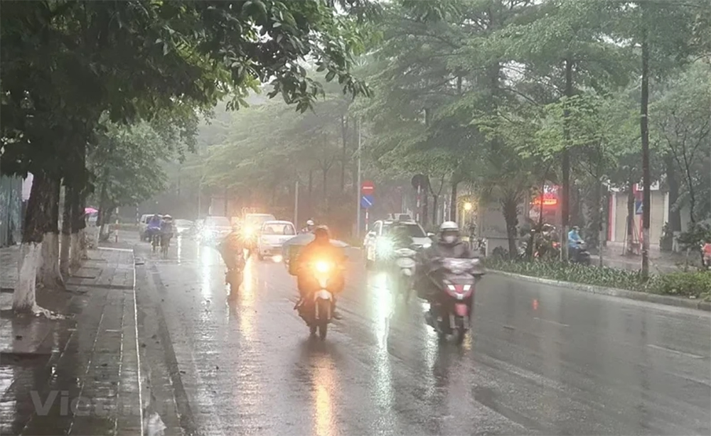 Bắc Bộ, Bắc và Trung Trung Bộ có mưa rào, dông, cục bộ có mưa to. (Ảnh: Huy Khánh/Vietnam+)