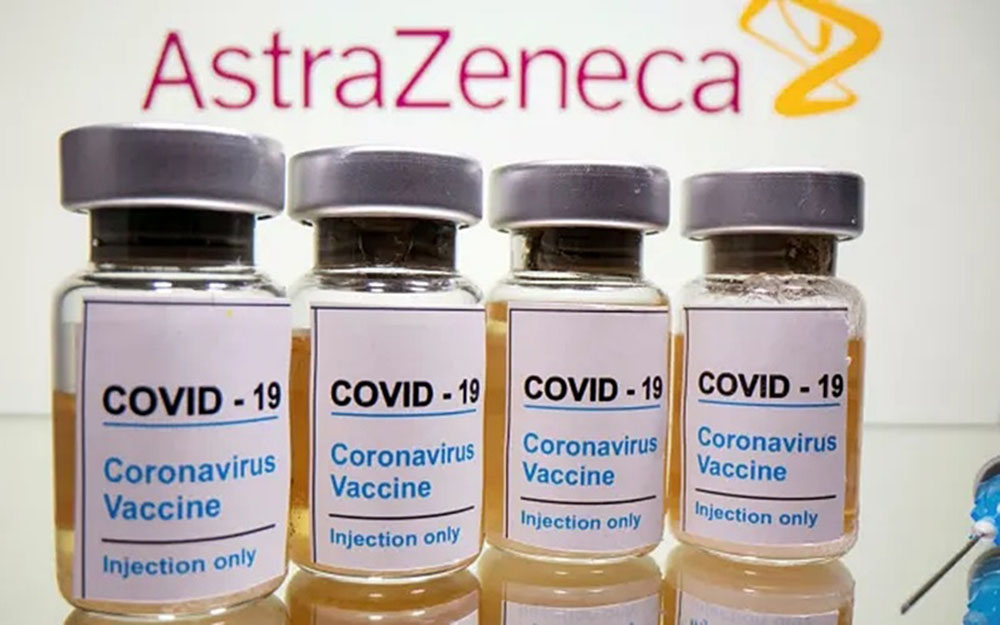 Vaccine ngừa Covid-19 do hãng AstraZeneca sản xuất.