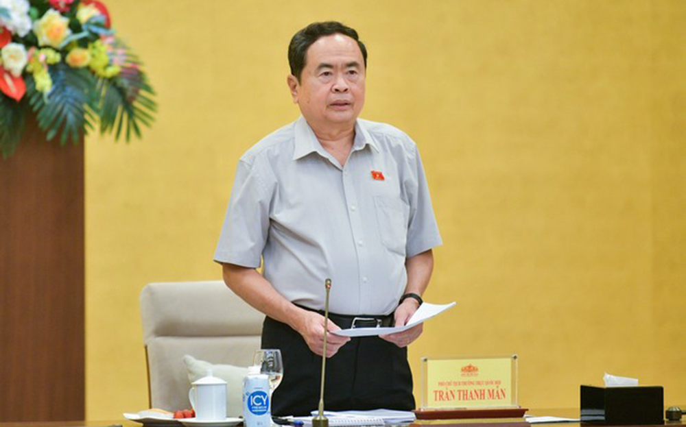 Ủy viên Bộ Chính trị, Phó Chủ tịch Thường trực Quốc hội Trần Thanh Mẫn.