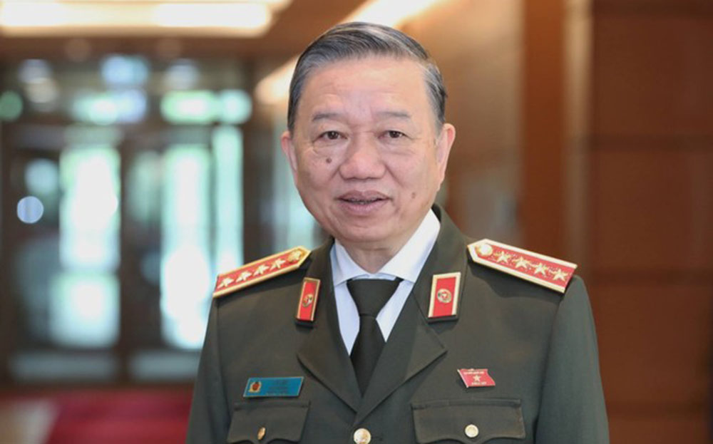 Đại tướng Tô Lâm - Ủy viên Bộ Chính trị, Bộ trưởng Bộ Công an.