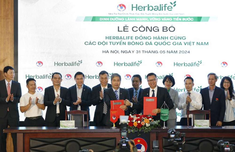 Liên đoàn Bóng đá Việt Nam ký kết cùng nhà tài trợ