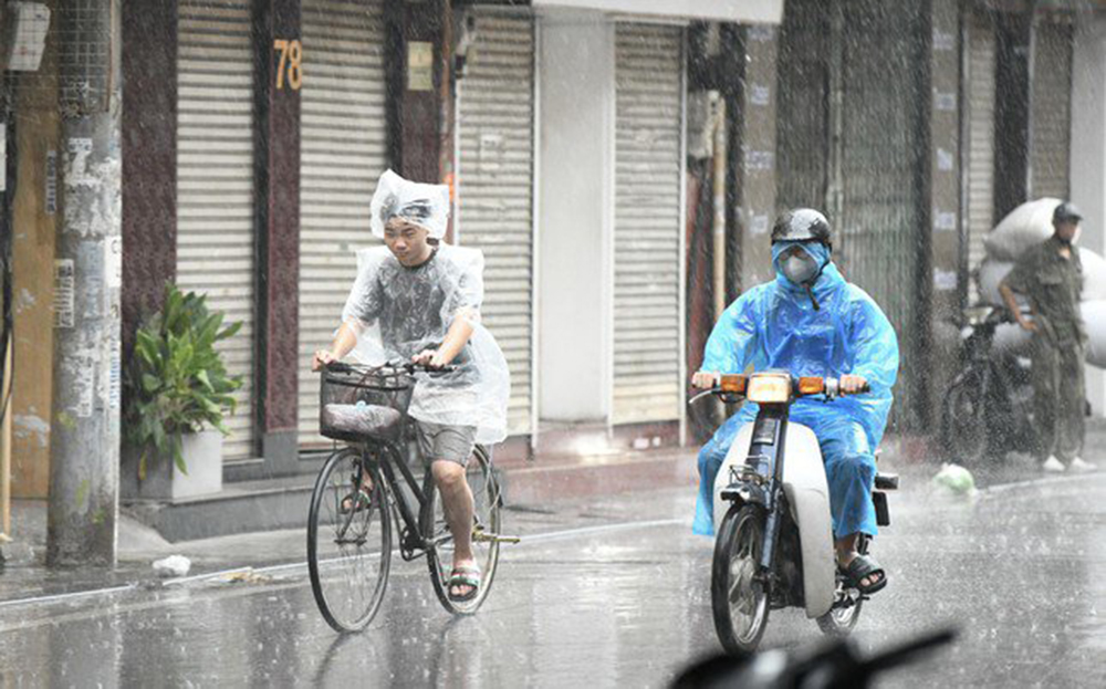 Miền Bắc có thể xuất hiện mưa dông rải rác trong chiều tối nay (6/5).