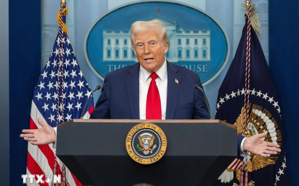 Tổng thống Mỹ Donald Trump.