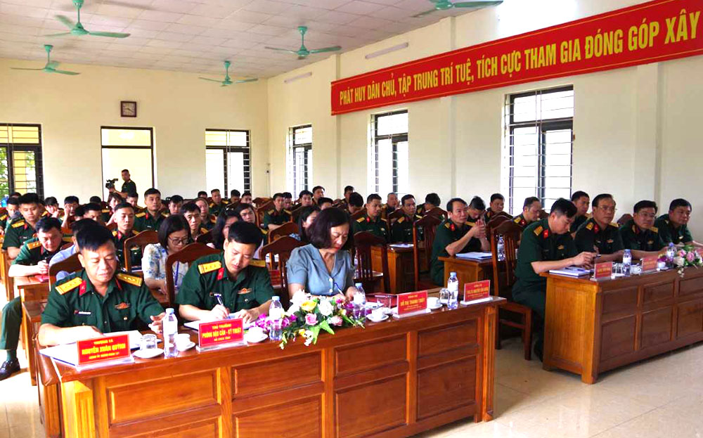 Quang cảnh lớp bồi dưỡng.