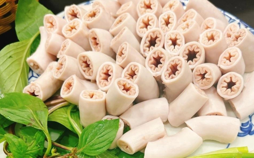 Lòng se điếu là phần hiếm hoi của lợn, không phải con lợn nào cũng có