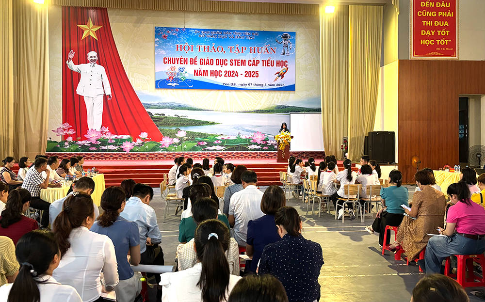 Quảng cảnh buổi Hội thảo tập huấn
