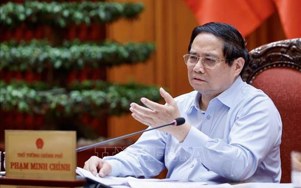 Thủ tướng Phạm Minh Chính chủ trì họp Thường trực Chính phủ về Dự thảo nghị quyết phát triển kinh tế tư nhân.