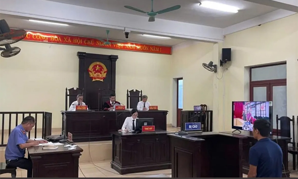 Xét xử online tại Tòa án nhân dân huyện Sơn Dương - tỉnh Tuyên Quang