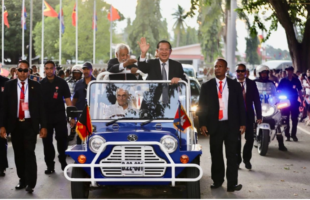 Chủ tịch Thượng viện Campuchia Samdech Techo Hun Sen thăm Timor Leste.