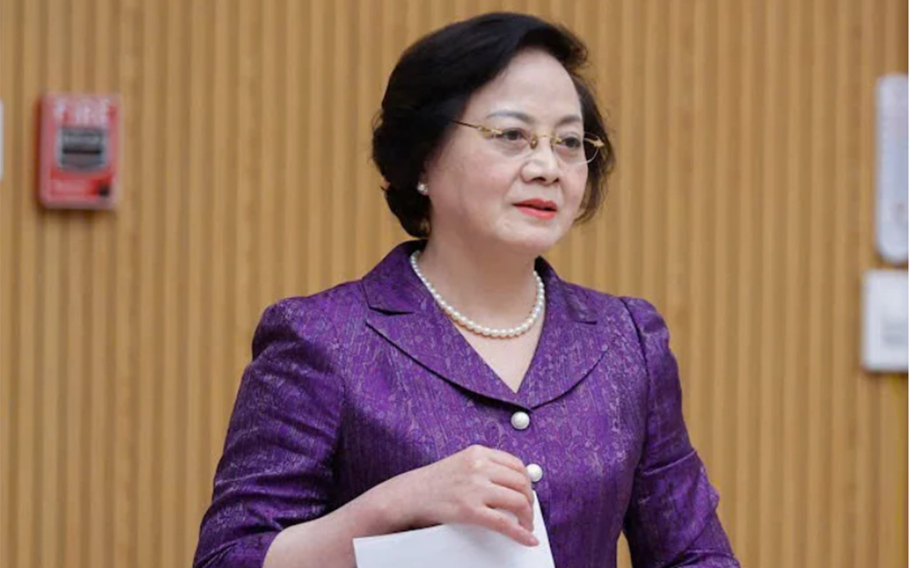 Bộ trưởng Nội vụ Phạm Thị Thanh Trà.