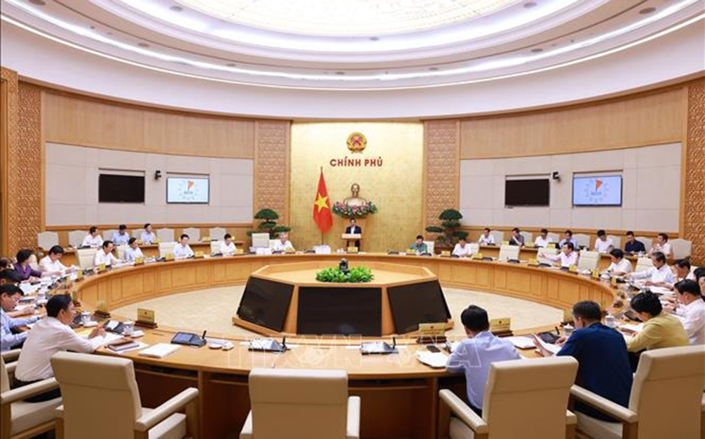 Thủ tướng Phạm Minh Chính chủ trì cuộc họp Chính phủ chuyên đề về việc sắp xếp, tổ chức lại đơn vị hành chính các cấp.