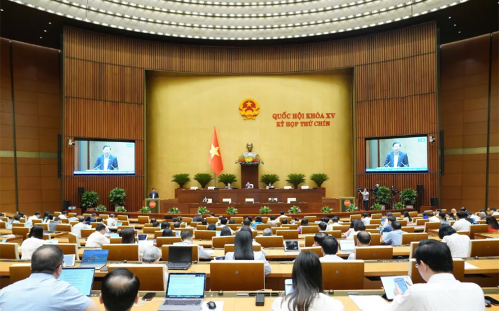 Quang cảnh Kỳ họp thứ 9 - Quốc hội khóa XV