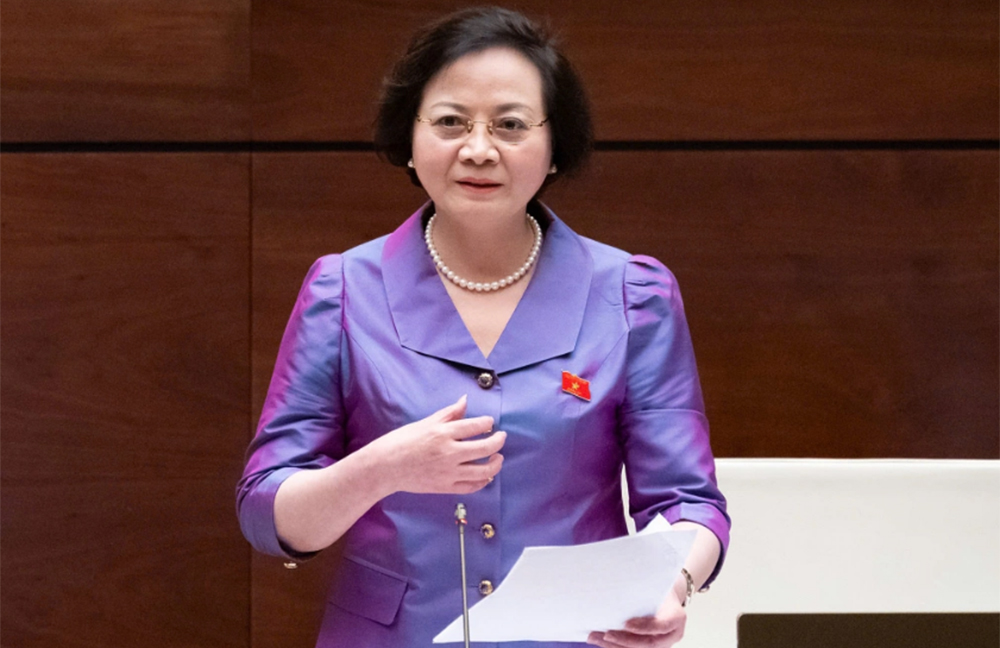 Bộ trưởng Bộ Nội vụ Phạm Thị Thanh Trà.