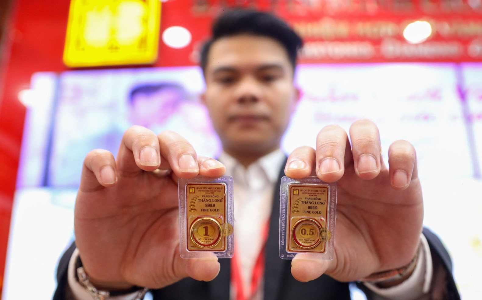 Giá vàng kết thúc tuần giảm. 
