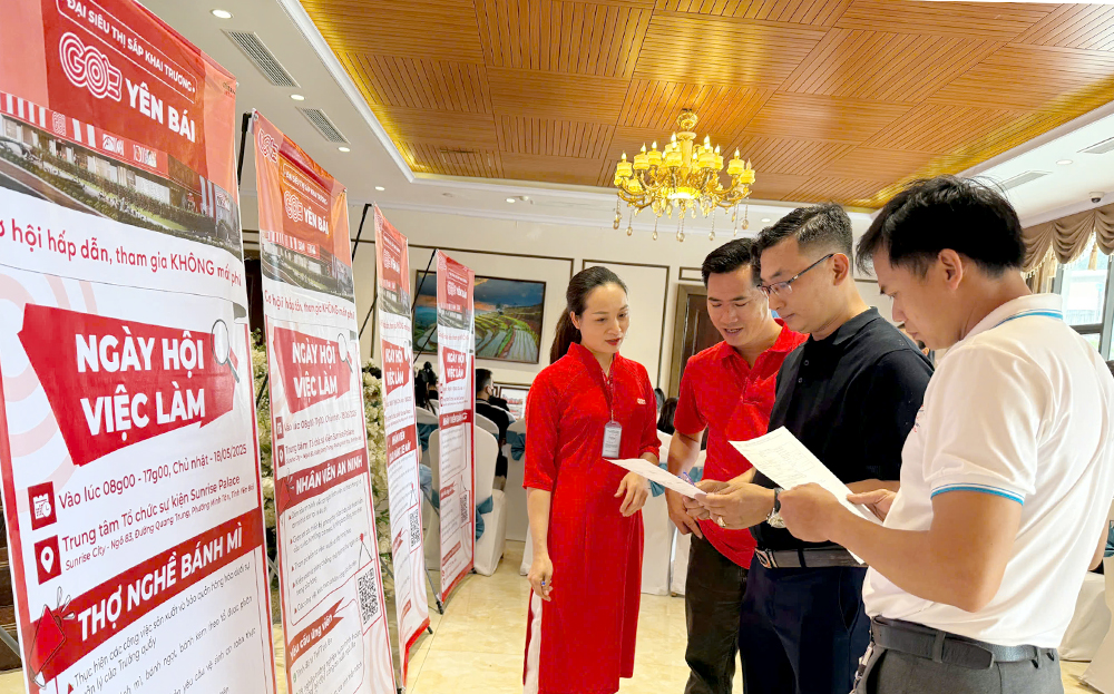Ngày hội tuyển dụng của GO! Yên Bái đã thu hút trên 400 hồ sơ, tham gia ứng tuyển ở rất nhiều vị trí việc làm.