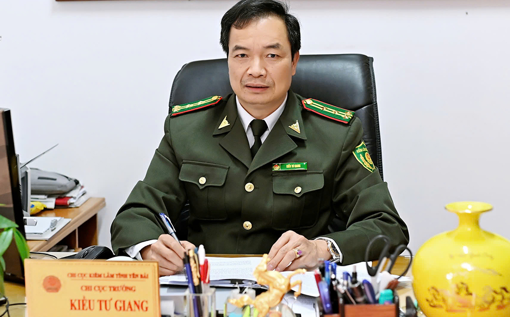 Ông Kiều Tư Giang - Chi cục trưởng Chi cục Kiểm lâm tỉnh.