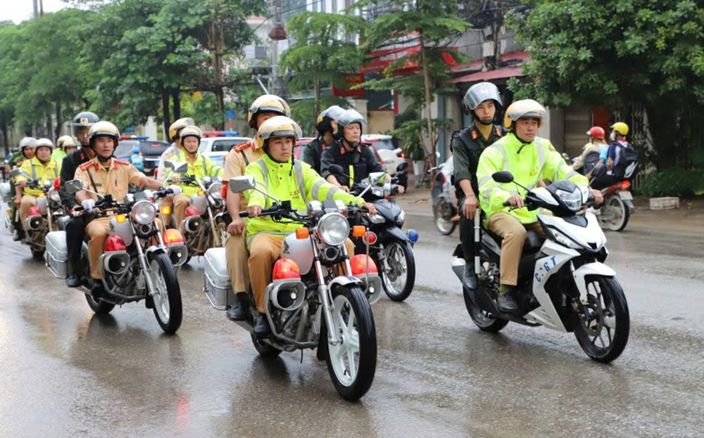 Lực lượng Công an tỉnh sẵn sàng bảo vệ tuyệt đối an toàn cho đại hội Đảng các cấp.
