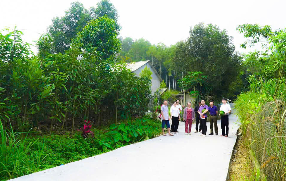 Từ nguồn vốn các Chương trình MTQG, huyện Văn Yên đầu tư xây dựng hạ tầng giao thông nông thôn