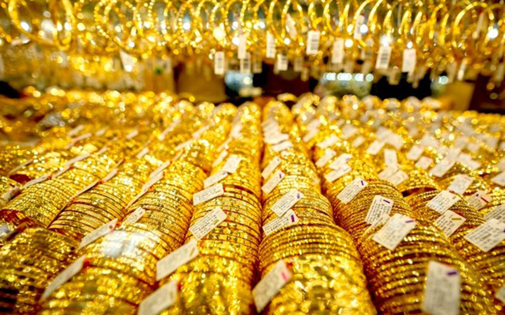 Giá vàng thế giới tăng mạnh trở lại.