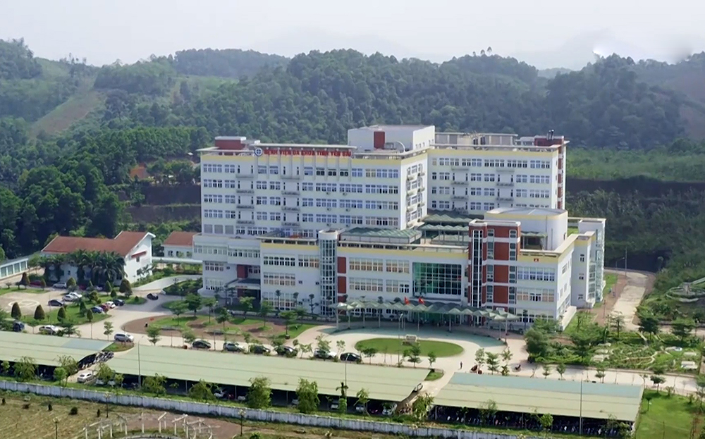 Bệnh viện đa khoa tỉnh Yên Bái.