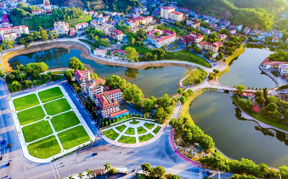 Một góc thành phố Yên Bái.