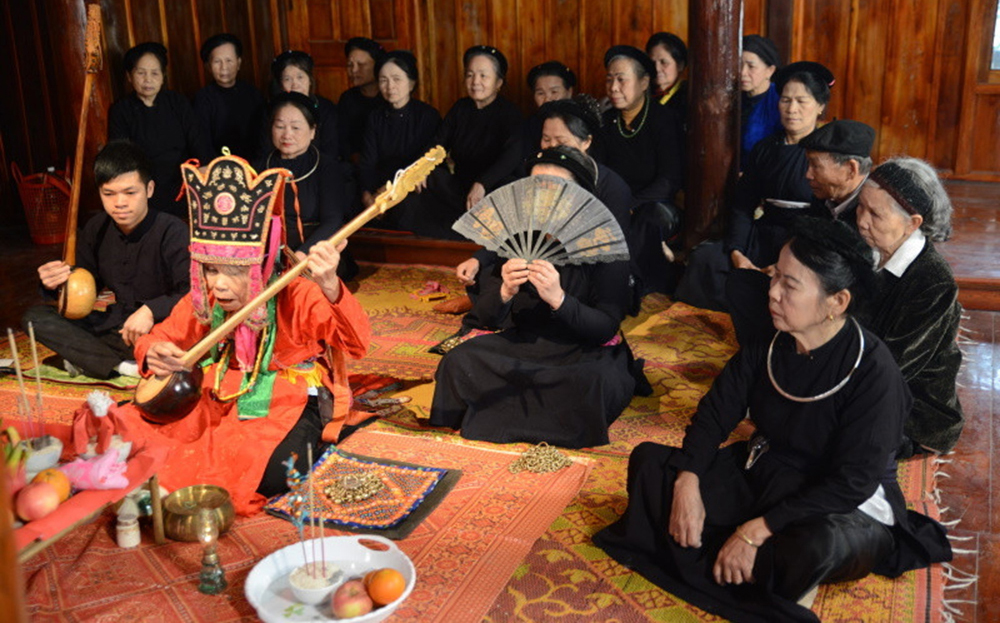 Nghi lễ thực hành Then của người Tày, Nùng, Thái ở Việt Nam.