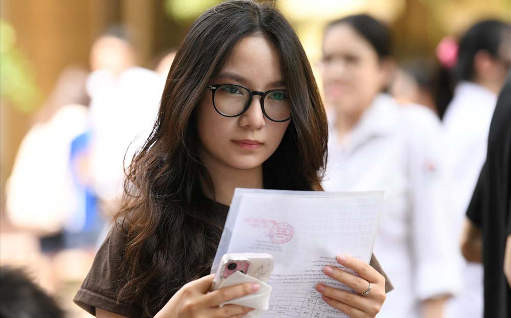 Thí sinh dự thi tốt nghiệp THPT năm 2024.