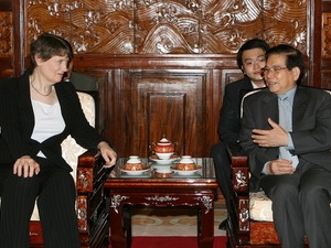 Chủ tịch nước tiếp bà Helen Clark - Tổng Giám đốc UNDP.