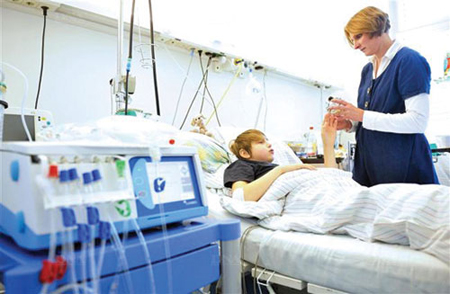 Bệnh nhân nhiễm EHEC tại một bệnh viện ở Hamburg