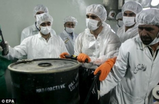 Trong một nhà máy hạt nhân của Iran