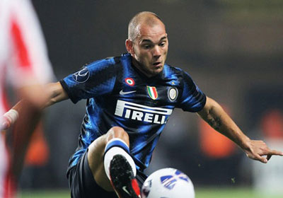 Sneijder đang thu hút được sự quan tâm đặc biệt từ các đội bóng Premiership.