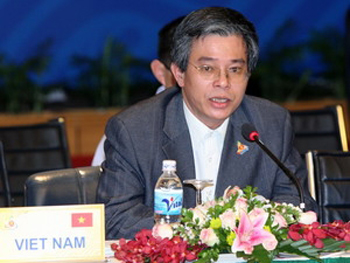 Trưởng SOM ASEAN Việt Nam Phạm Quang Vinh.