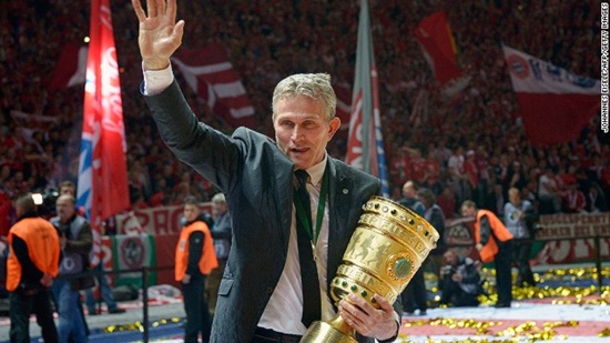 HLV Heynckes chia tay trên đỉnh vinh quang.