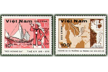 Trường Sa, Hoàng Sa Trên Tem Bưu Chính Việt Nam