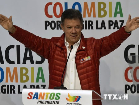Đương kim Tổng thống Colombia Juan Manuel Santos.