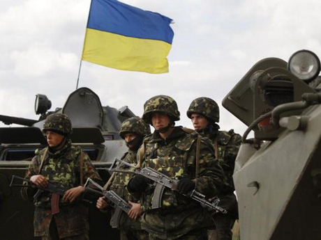 Lực lượng binh sỹ Ukraine.