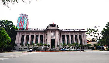 Trụ sở Ngân hàng Nhà nước tại Hà Nội.